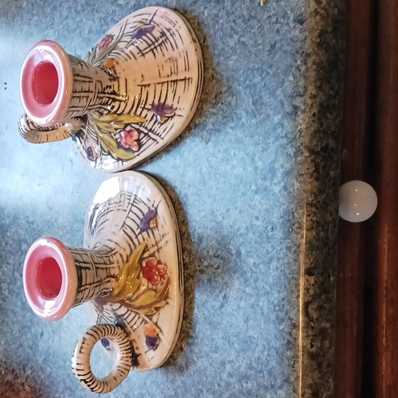 Vintage Hull Candle Holders Sticks - Picture 1 of 8